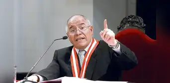 Fiscal archiva investigación a César San Martín Fiscal archiva investigación a César San Martín