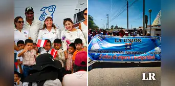 Dina Boluarte llega a Piura entre protestas y bloqueos de vías Dina Boluarte llega a Piura entre protestas y bloqueos de vías