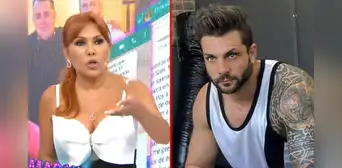 Magaly responde a Nicola Porcella por minimizar a ATV: "El canal te dio la mano cuando no te querían en TV"