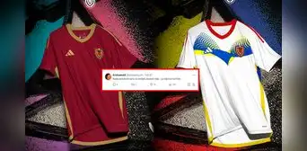 ¿Convenció la camiseta de Venezuela?: "No podemos exigir, no somos Argentina, no hemos ganado nada" ¿Convenció la camiseta de Venezuela?: "No podemos exigir, no somos Argentina, no hemos ganado nada"