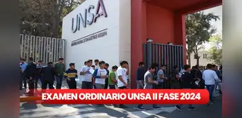 Examen ordinario UNSA II Fase 2024: ¿cuántas vacantes ofrece por carrera y hasta cuándo puede inscribirse? Examen ordinario UNSA II Fase 2024: ¿cuántas vacantes ofrece por carrera y hasta cuándo puede inscribirse?
