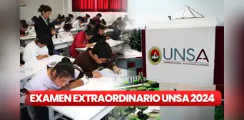 Resultados Admisión UNSA 2024: revisa la lista de ingresantes del examen extraordinario AQUÍ Resultados Admisión UNSA 2024: revisa la lista de ingresantes del examen extraordinario AQUÍ