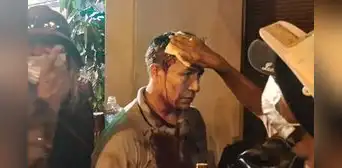 Hombre resulta herido durante manifestación en los exteriores del Congreso de la República Hombre resulta herido durante manifestación en los exteriores del Congreso de la República