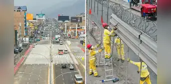Ate: reabren más de 6 carriles cerrados por obras de la Línea 2 en avenida Nicolás Ayllón