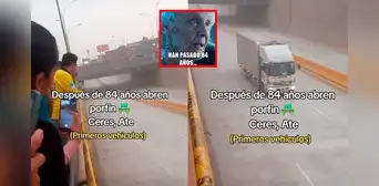 Limeños miran con emoción apertura de tramo en Carretera Central y les dicen: “Han pasado 84 años” Limeños miran con emoción apertura de tramo en Carretera Central y les dicen: “Han pasado 84 años”
