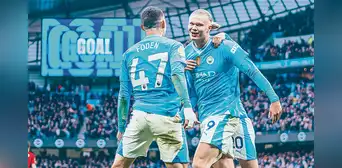 Manchester City venció 3-1 al Manchester United y se lleva el derbi