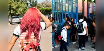 ¿Los colegios pueden prohibir el ingreso a los alumnos con cabello pintado este Año Escolar 2024? Indecopi lo aclara