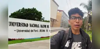 Alumno de Ingeniería Industrial de la UNMSM revela cómo hace para ir a clases y trabajar a la vez: "A veces es frustrante"