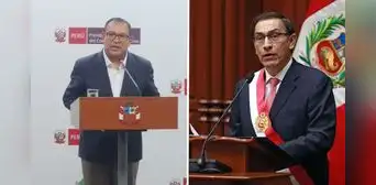 Martín Vizcarra anuncia querella contra Alberto Otárola: "Jamás he participado en complots políticos" Martín Vizcarra anuncia querella contra Alberto Otárola: "Jamás he participado en complots políticos"