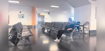 El drama de la extranjera que vive en el aeropuerto
