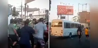 SJL: transportistas informales agreden a personal de la ATU tras reanudación del Corredor Morado SJL: transportistas informales agreden a personal de la ATU tras reanudación del Corredor Morado