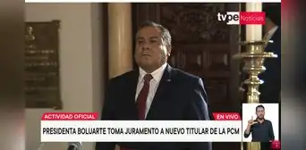 Gustavo Adrianzén es el nuevo presidente del Consejo de Ministros
