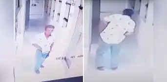 Delincuente ingresa al Ministerio del Interior y roba una laptop: cámaras de seguridad registran el acto Delincuente ingresa al Ministerio del Interior y roba una laptop: cámaras de seguridad registran el acto
