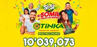 La Tinka: resultados y transmisión ONLINE del sorteo del miércoles 6 de marzo