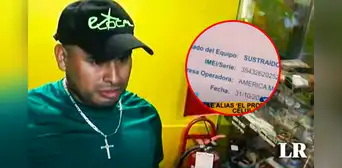 VMT: capturan al 'Profe', presunto técnico dedicado a desbloquear celulares robados