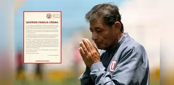 Universitario anunció importante apoyo para Roberto Chale y descartó que exista deuda con él Universitario anunció importante apoyo para Roberto Chale y descartó que exista deuda con él