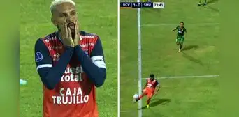 Paolo Guerrero anotó golazo de cabeza con Vallejo en la Sudamericana, pero el VAR lo anuló Paolo Guerrero anotó golazo de cabeza con Vallejo en la Sudamericana, pero el VAR lo anuló
