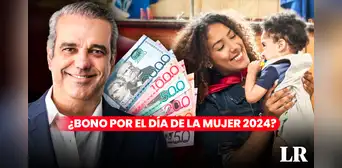 Bono Día de la Mujer 2024: ¿entregarán subsidio por esta fecha en República Dominicana? Bono Día de la Mujer 2024: ¿entregarán subsidio por esta fecha en República Dominicana?