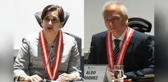 Congreso firma resoluciones que inhabilitan a Inés Tello y Aldo Vásquez, integrantes de la JNJ Congreso firma resoluciones que inhabilitan a Inés Tello y Aldo Vásquez, integrantes de la JNJ
