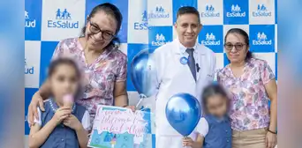 EsSalud: niña come por primera vez en su vida gracias a esófago artificial EsSalud: niña come por primera vez en su vida gracias a esófago artificial