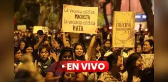 EN VIVO Marcha por el Día Internacional de la Mujer: manifestantes protestan en el parque Kennedy