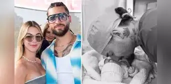 ¡Ya es papá! Maluma y Susana Gómez le dieron la bienvenida a su hija París