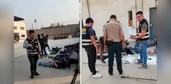 Huachipa: capturan a 13 sujetos que intentaron asaltar almacén de reconocida tienda de útiles escolares