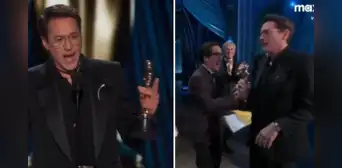 Robert Downey Jr. gana su primer premio Oscar a mejor actor de reparto por 'Oppenheimer' Robert Downey Jr. gana su primer premio Oscar a mejor actor de reparto por 'Oppenheimer'