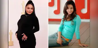 Vanessa Hudgens revela su embarazo en la alfombra roja de los Oscar 2024