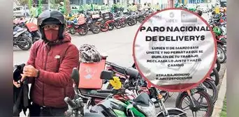 Unos 3.000 repartidores de delivery participarán del paro convocado para hoy Unos 3.000 repartidores de delivery participarán del paro convocado para hoy