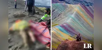Cusco: guía de turismo falleció tras caerle un rayo en la Montaña 7 Colores Cusco: guía de turismo falleció tras caerle un rayo en la Montaña 7 Colores