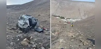 Arequipa: mujer muere tras despistarse con su camioneta y caer a barranco en Matarani Arequipa: mujer muere tras despistarse con su camioneta y caer a barranco en Matarani