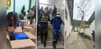 Cusco: cae banda que robaba internet al Estado para brindar servicios ilegales Cusco: cae banda que robaba internet al Estado para brindar servicios ilegales