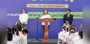 Año escolar 2024: Dina Boluarte anuncia que colegios públicos enseñarán inglés a niños de 3 a 5 años Año escolar 2024: Dina Boluarte anuncia que colegios públicos enseñarán inglés a niños de 3 a 5 años