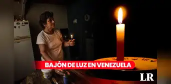 Bajón de luz en Venezuela HOY: usuarios reportan fallas eléctricas en redes sociales Bajón de luz en Venezuela HOY: usuarios reportan fallas eléctricas en redes sociales