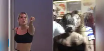 Gabriela Herrera protagoniza pelea en la calle con su exsocia tras adueñarse de negocio Gabriela Herrera protagoniza pelea en la calle con su exsocia tras adueñarse de negocio