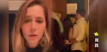 Yiddá Eslava molesta tras ampay de Julián Zucchi con reportera: "A mí me juzgaron los machistas"