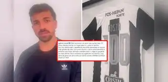 Gabriel Costa pidió sentidas disculpas a los hinchas de Alianza Lima por sus polémicos gestos Gabriel Costa pidió sentidas disculpas a los hinchas de Alianza Lima por sus polémicos gestos
