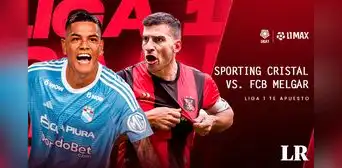 VER Sporting Cristal vs. FBC Melgar EN VIVO HOY: ¿a qué hora juegan por la fecha 8 de la Liga 1 2024?