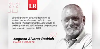 Lima 2027: gran noticia para el Perú, por Augusto Álvarez Rodrich