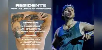 Residente vuelve a Colombia: fecha, lugar y precio de las boletas de su concierto en Bogotá