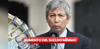 Aumento del sueldo mínimo 2024 en debate: ¿qué dijo el ministro José Arista sobre esta medida? Aumento del sueldo mínimo 2024 en debate: ¿qué dijo el ministro José Arista sobre esta medida?