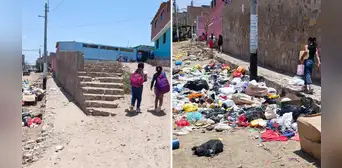 Chiclayo: más de 200 escolares estudian en colegio rodeado de basura en inicio de año escolar Chiclayo: más de 200 escolares estudian en colegio rodeado de basura en inicio de año escolar