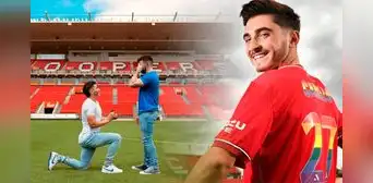 Australia: futbolista Joshua Cavallo le pide matrimonio a su novio en pleno estadio Australia: futbolista Joshua Cavallo le pide matrimonio a su novio en pleno estadio