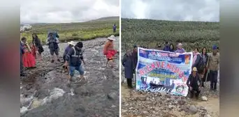 Escolares inician clases a orillas de río en Puno: docentes no pudieron llegar a sus colegios Escolares inician clases a orillas de río en Puno: docentes no pudieron llegar a sus colegios