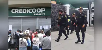 Policía desarticula organización criminal vinculada a la cooperativa Credicoop en Arequipa y Cusco