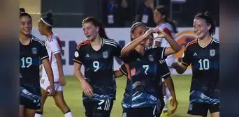 Perú cayó goleado ante Argentina por la fecha 1 del Sudamericano Femenino sub-17