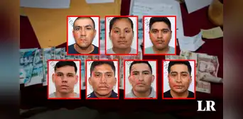 Detienen a 7 policías en Chiclayo dedicados al cobro de cupos a transportistas mediante aplicativos