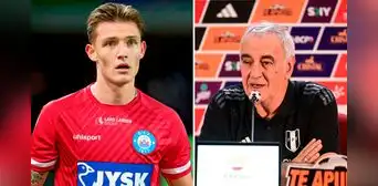 La inédita posición en la que Jorge Fossati usaría a Oliver Sonne en la selección peruana La inédita posición en la que Jorge Fossati usaría a Oliver Sonne en la selección peruana