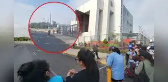 Policía sube en su moto a postulante de San Marcos: estudiante corría para no llegar tarde a examen